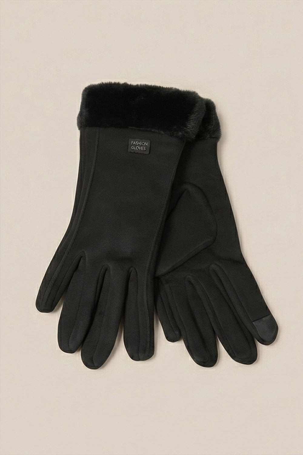 Kaşe Eldiven - Premium Kışlık Eldiven - Siyah