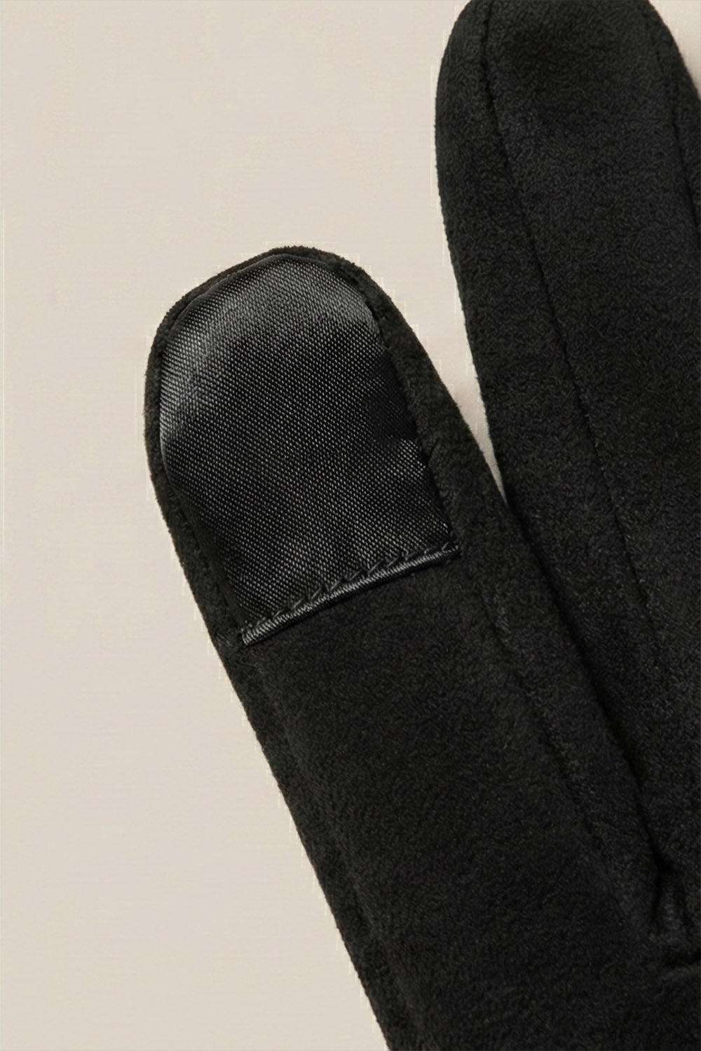 Kaşe Eldiven - Premium Kışlık Eldiven - Siyah
