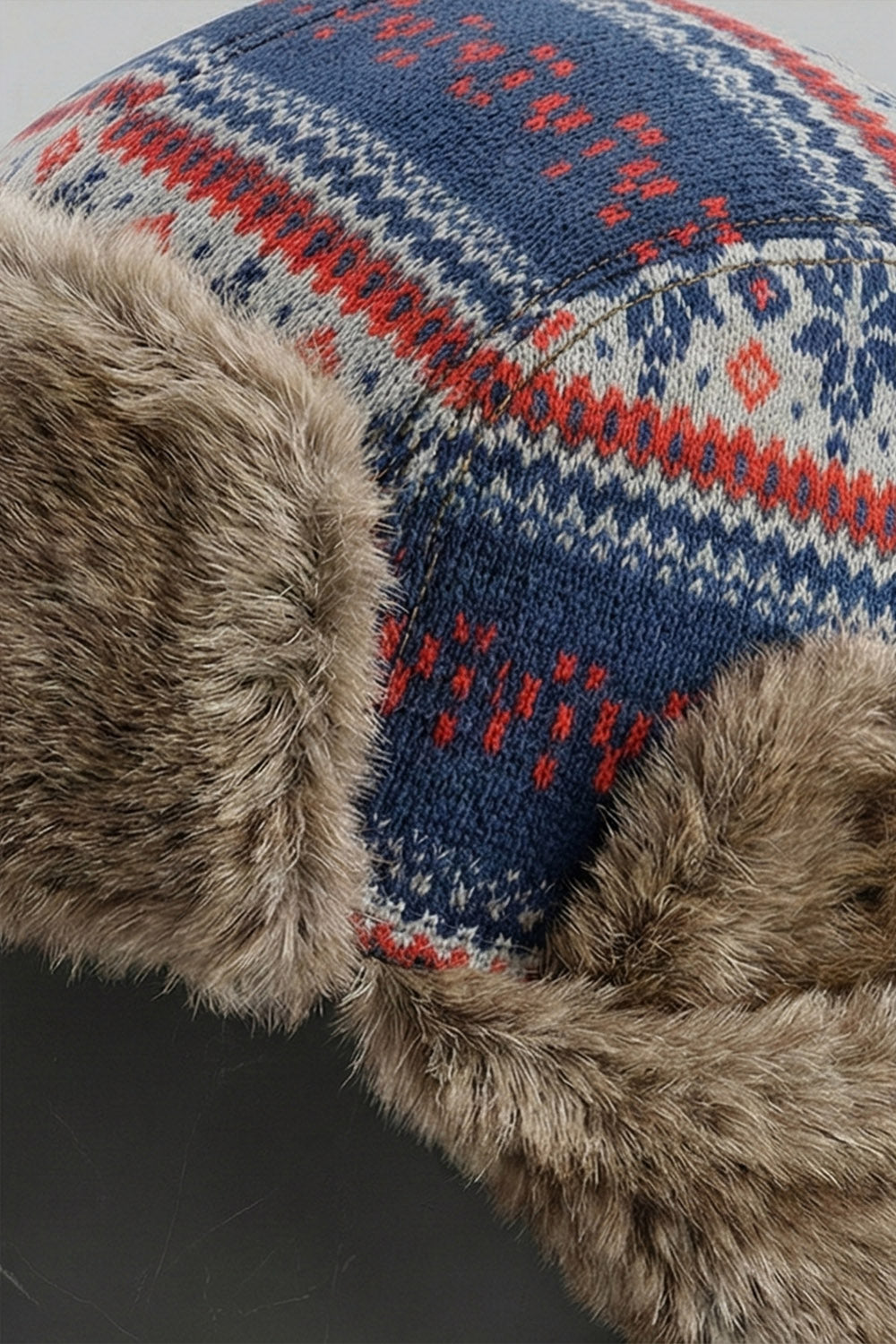 Pilot Bere - Klasik Havacı Tarzı Kışlık Bere - Nordic Mavi