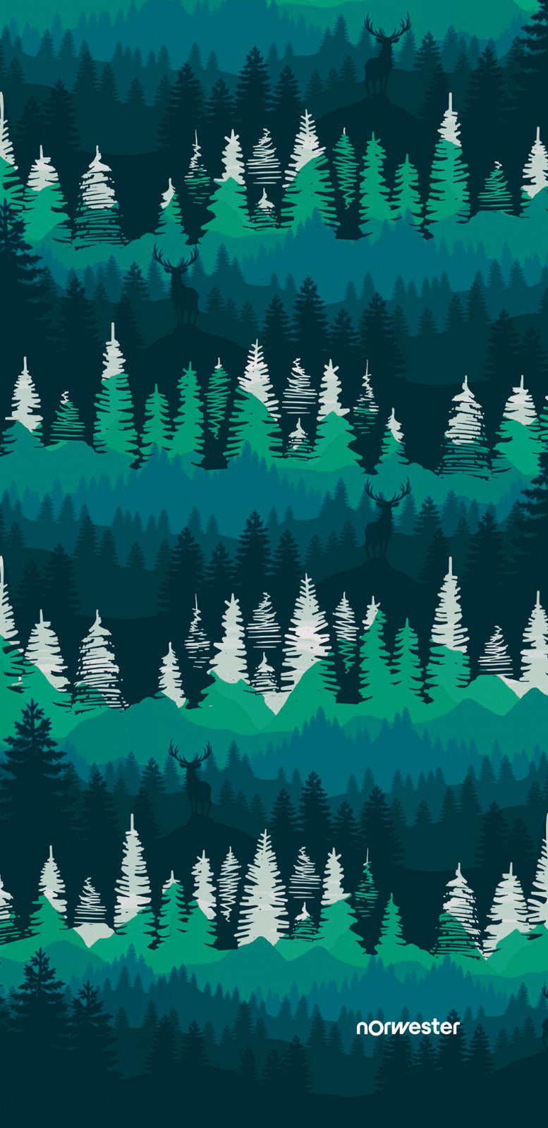 Norwester Bandana - Pine Forest