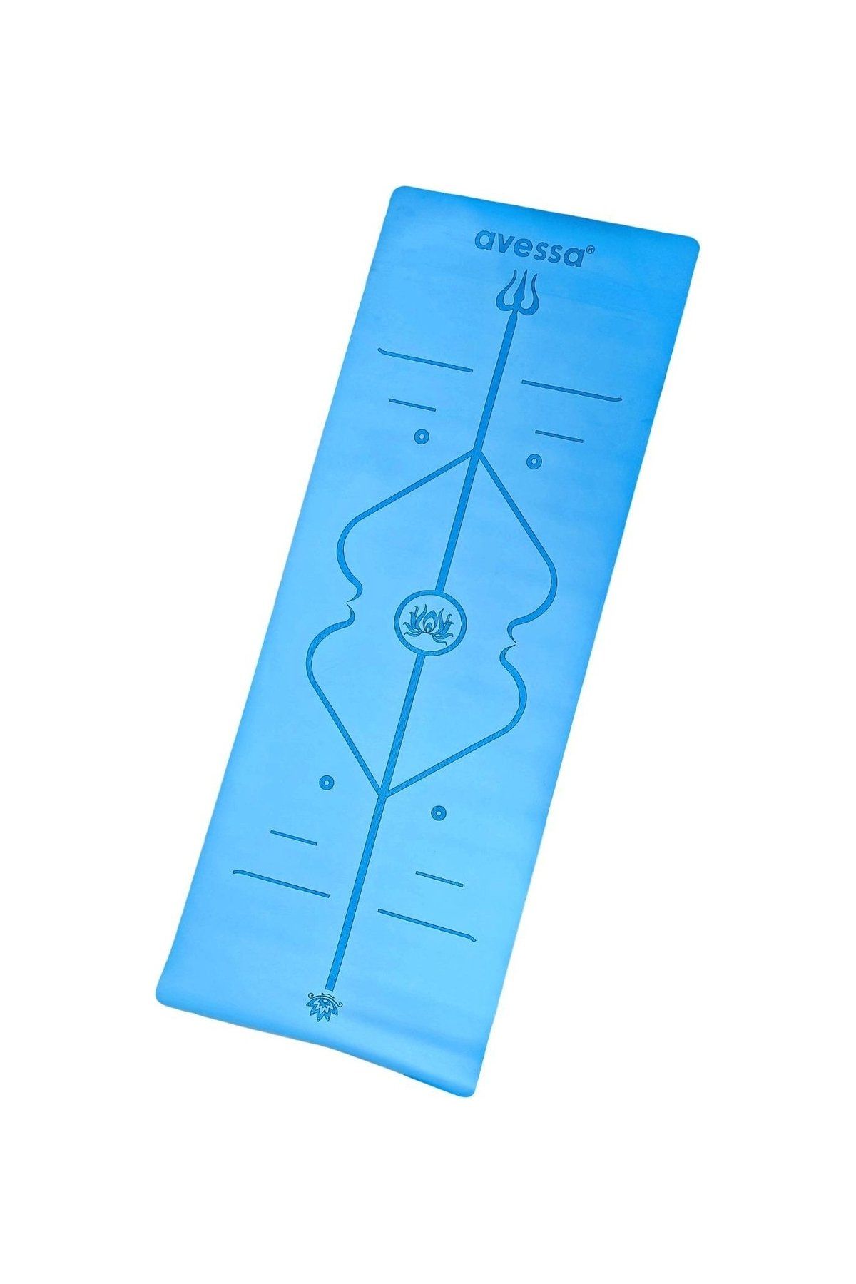 Avessa RYM-BLUE 183x68x0.5 cm Kauçuk Yoga Matı Mavi