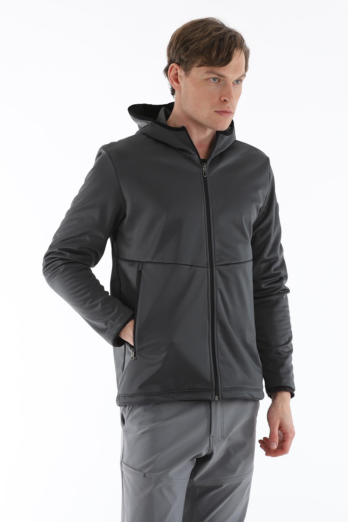 Climbolic Ayaz Kapüşonlu Erkek Mont