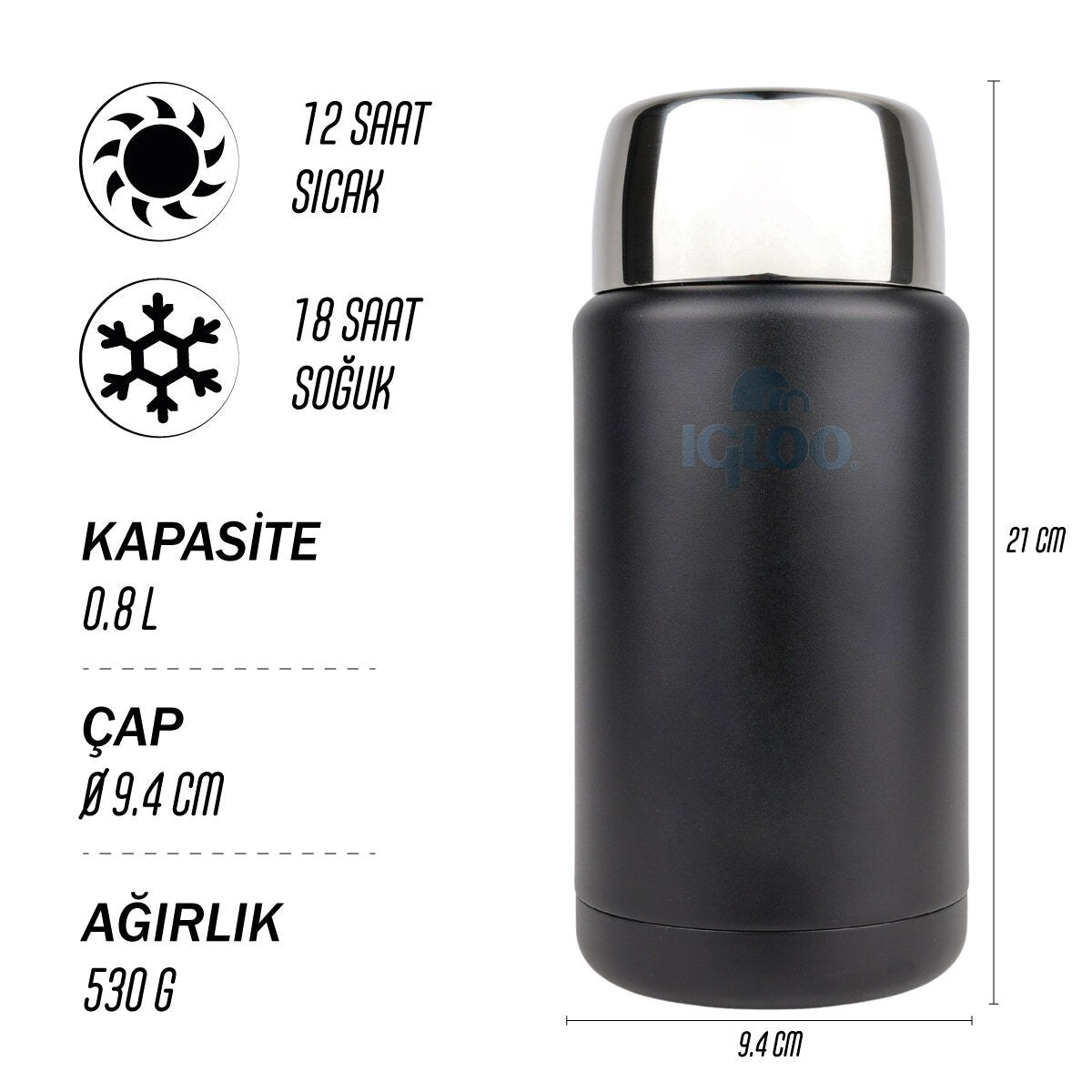 Igloo Legend Yemek Termosu 800ml