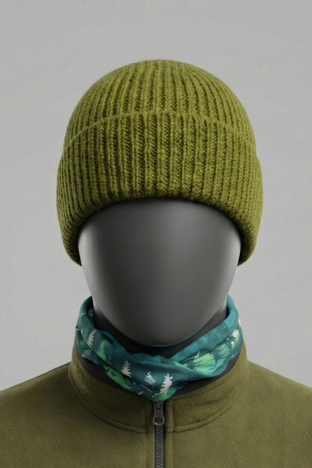 Yün Akrilik Bere - Yeşil