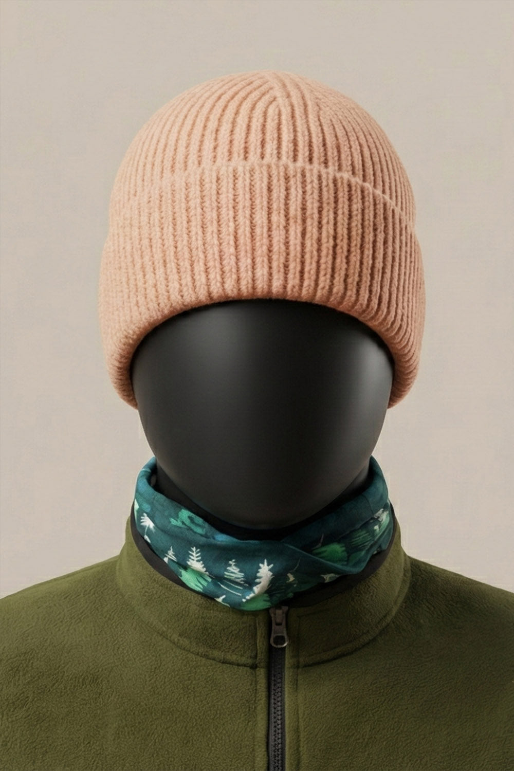 Yün Akrilik Bere - Somon