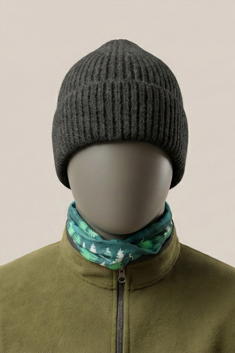 Yün Akrilik Bere - Antrasit