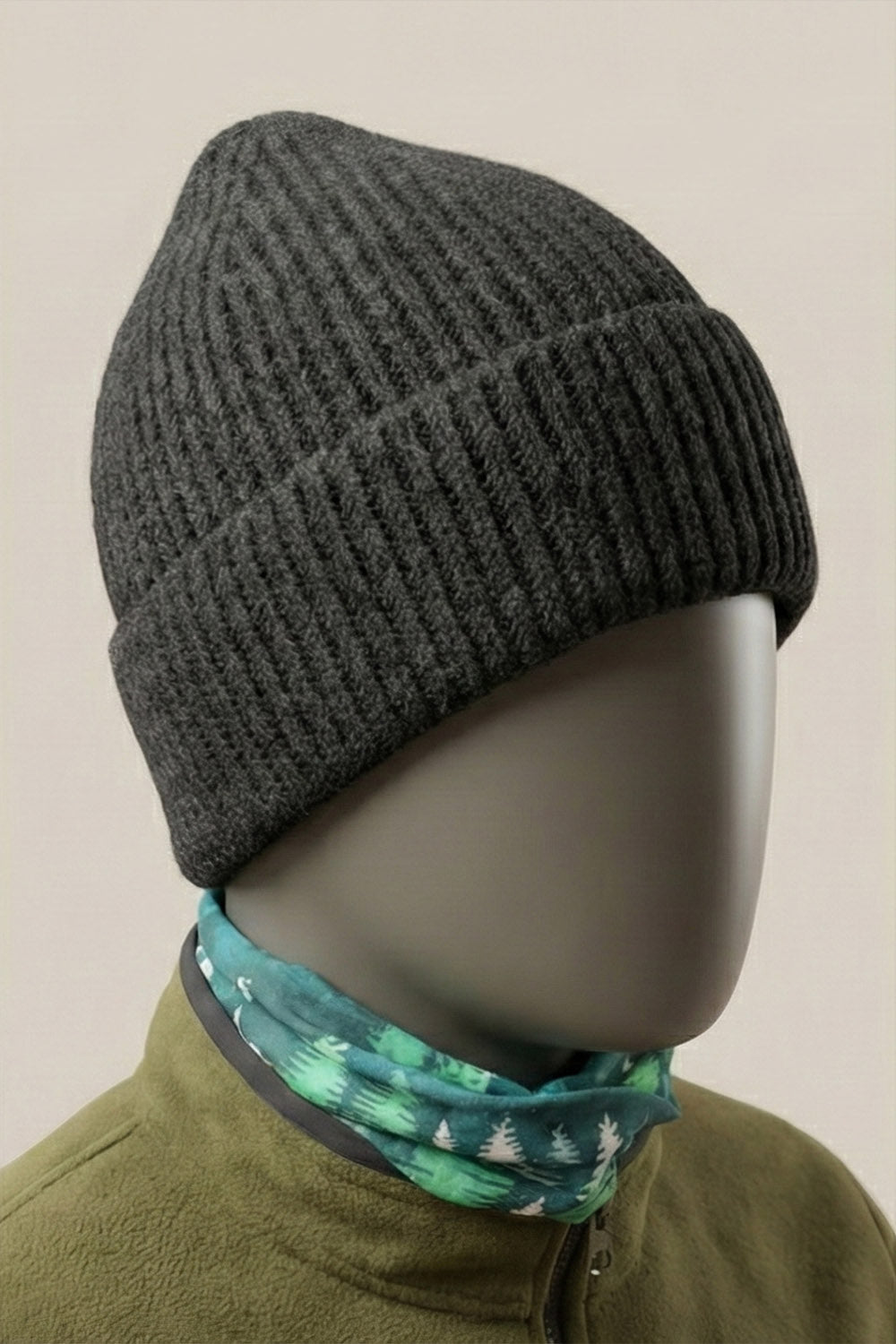 Yün Akrilik Bere - Antrasit