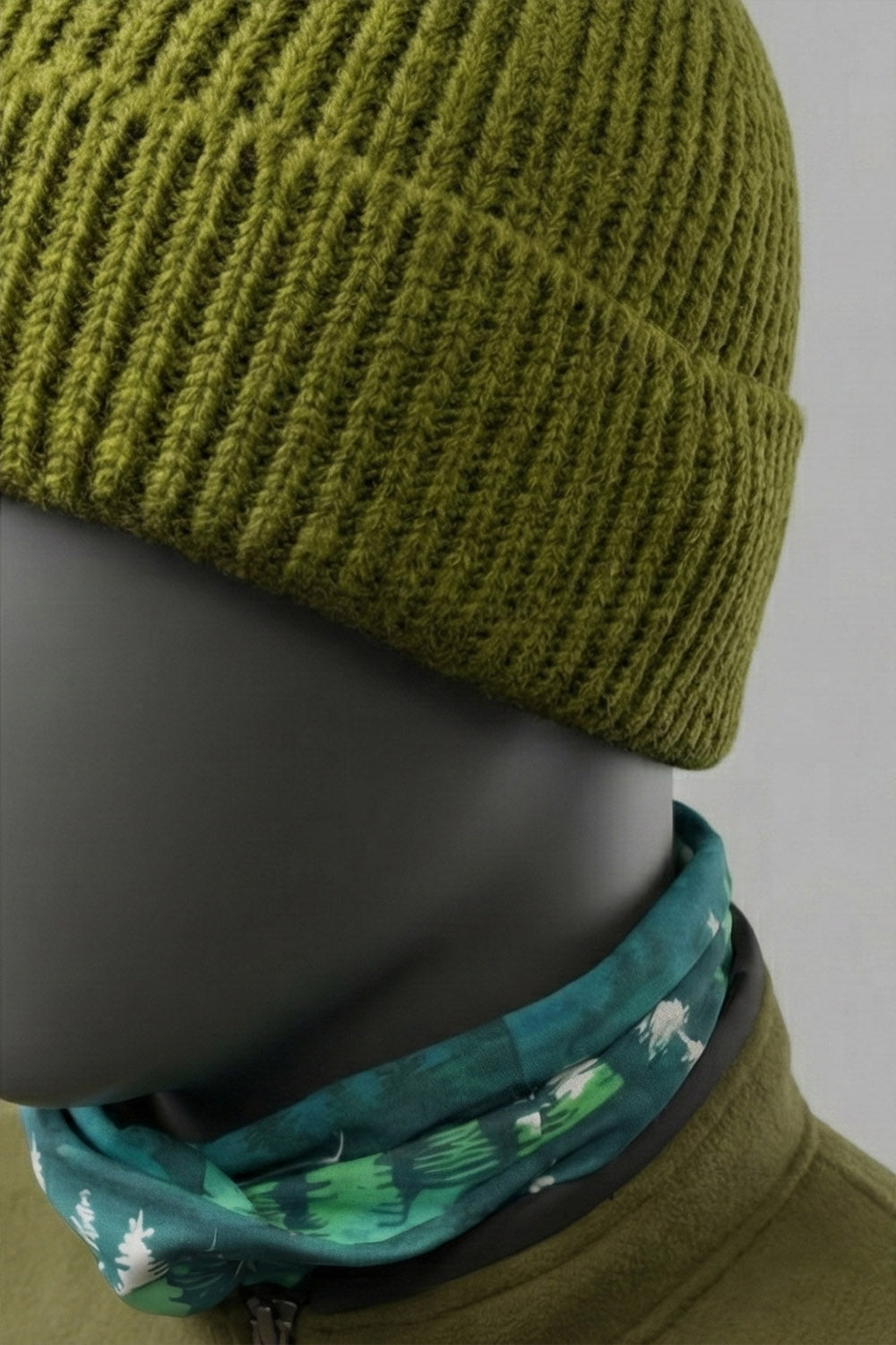 Yün Akrilik Bere - Yeşil