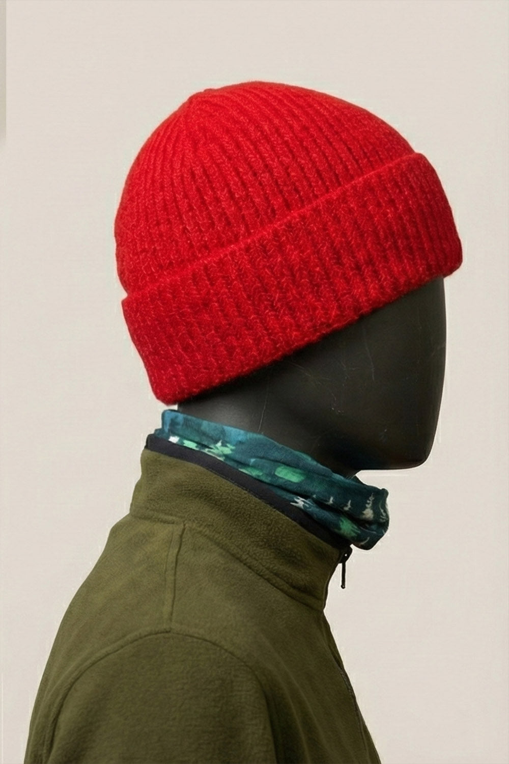 Yün Akrilik Bere - Kırmızı