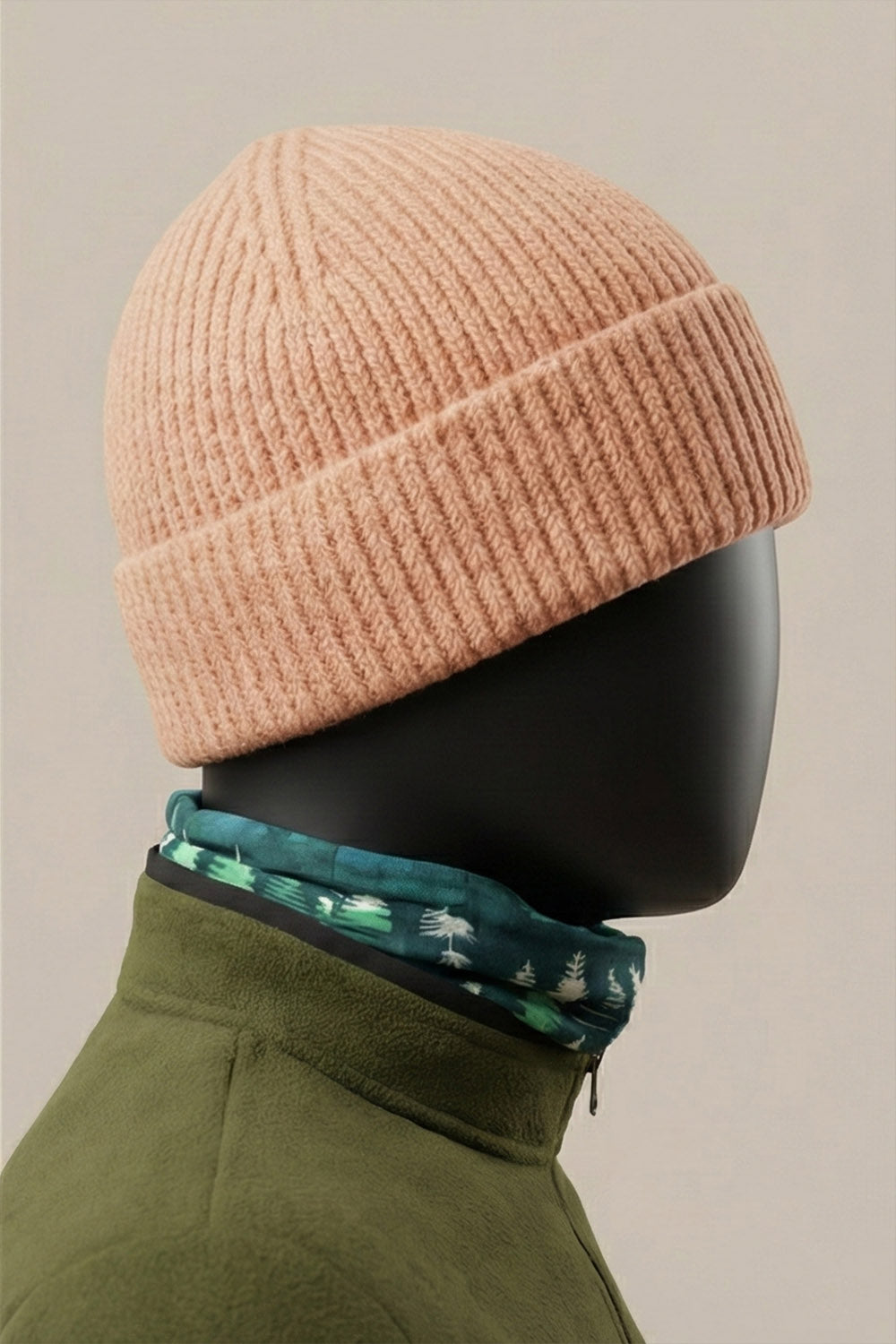 Yün Akrilik Bere - Somon