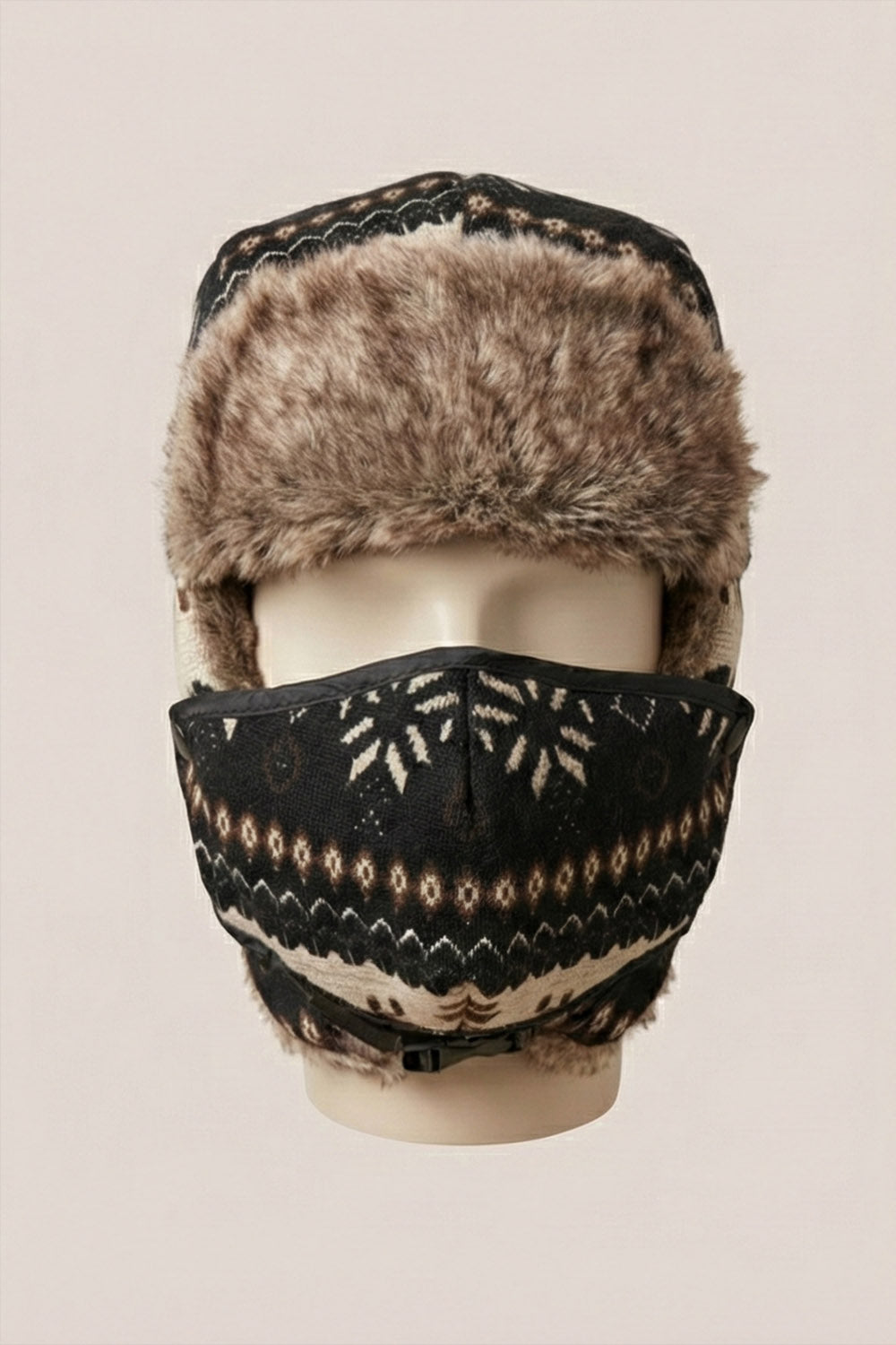 Pilot Bere - Klasik Havacı Tarzı Kışlık Bere - Nordic Füme