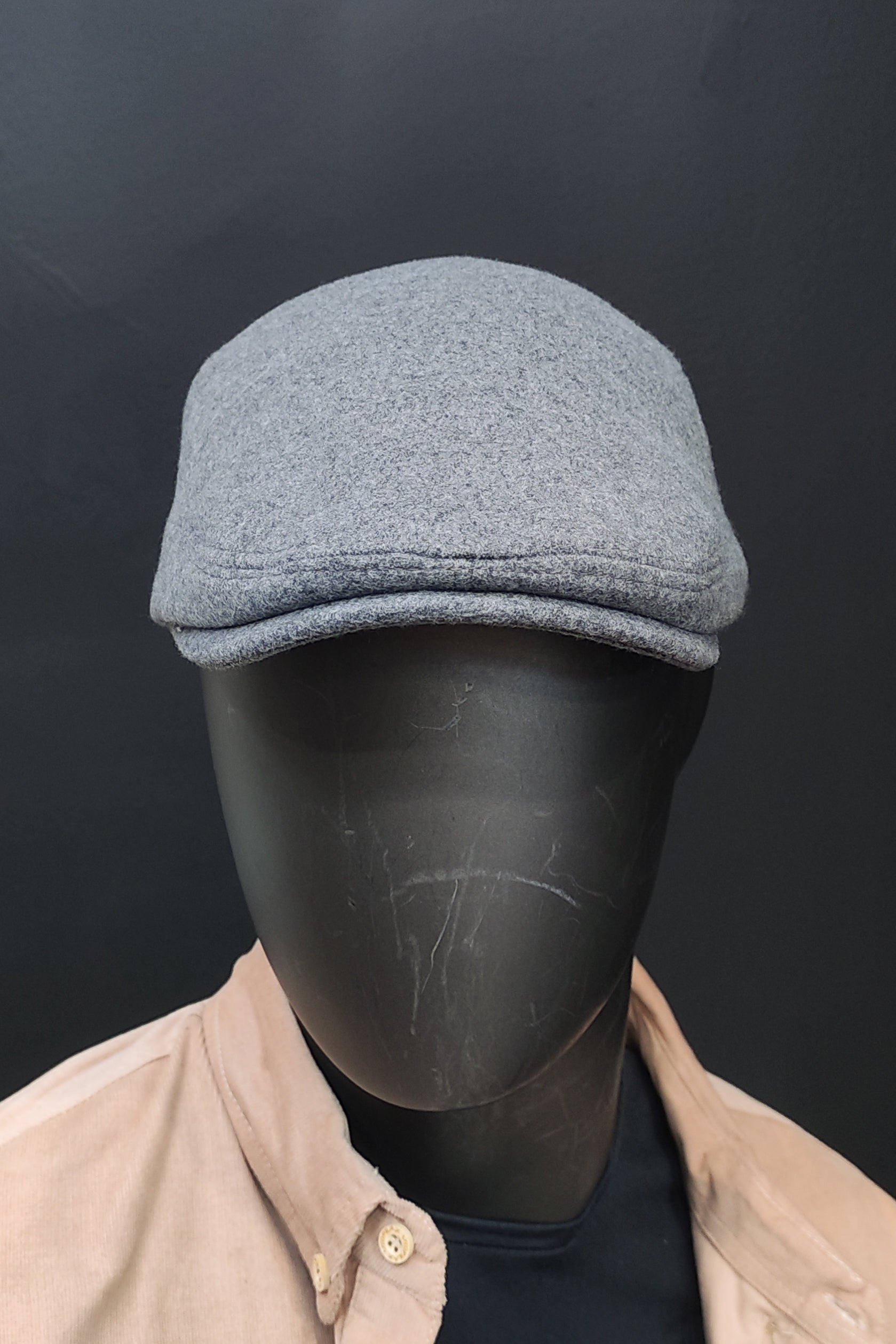 Kaşe Kasket Açık Gri