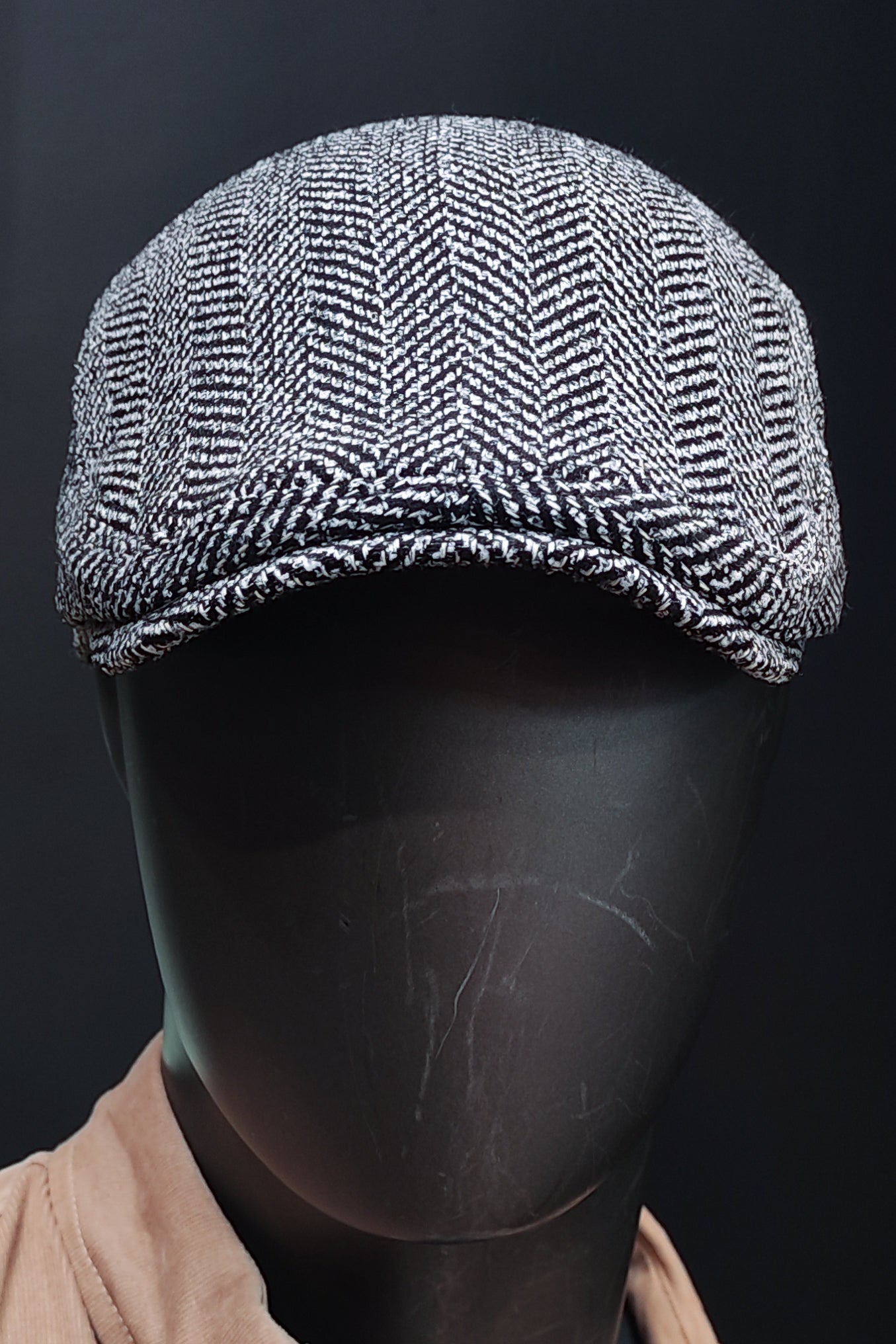 Kaşe kasket Kircilli Gri Baliksirti