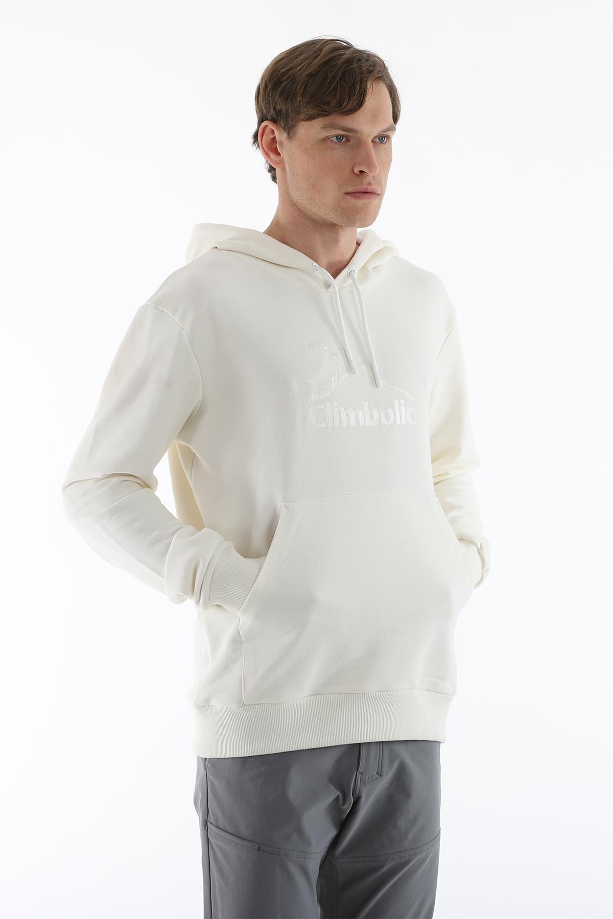 Climbolic Bronze Kapüşonlu Unisex Sweatshirt