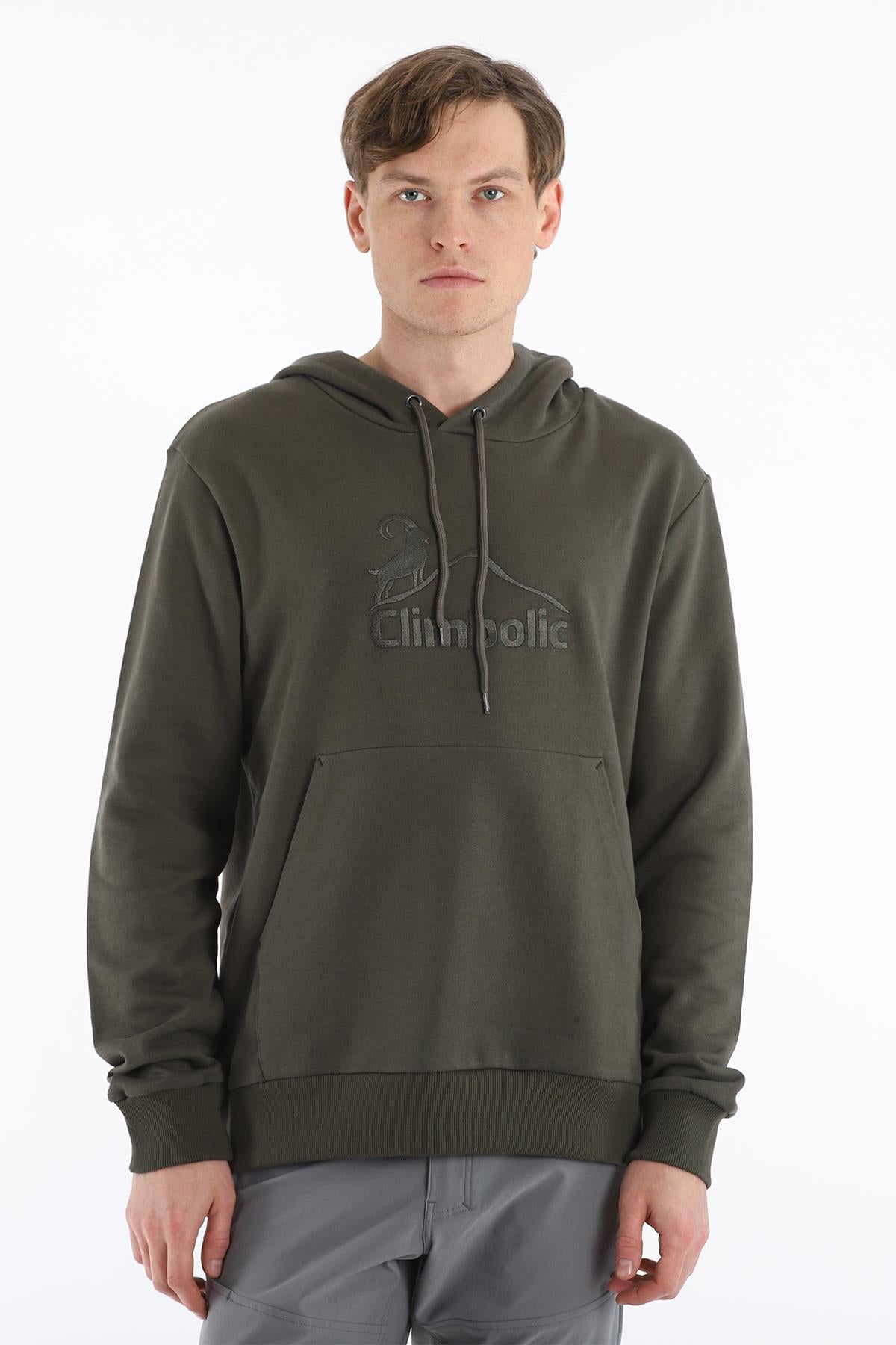 Climbolic Bronze Kapüşonlu Unisex Sweatshirt