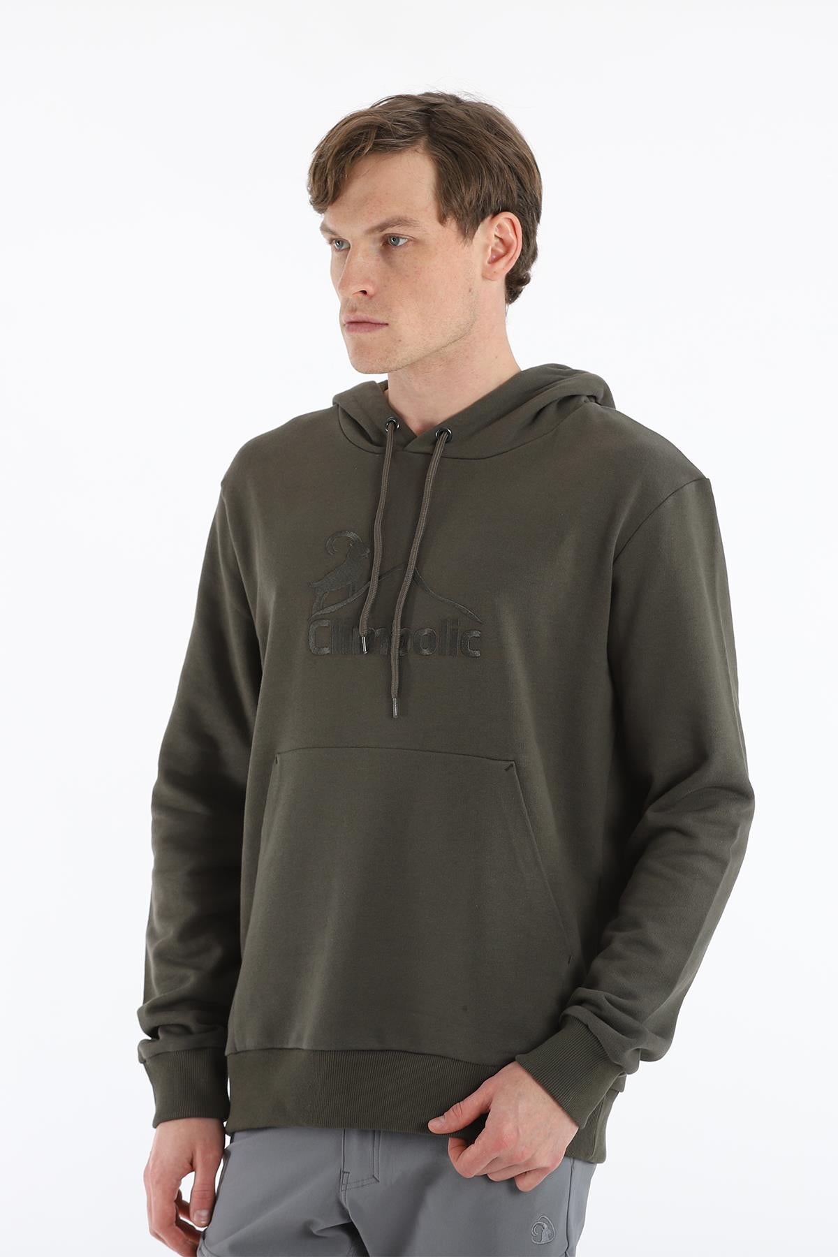 Climbolic Bronze Kapüşonlu Unisex Sweatshirt