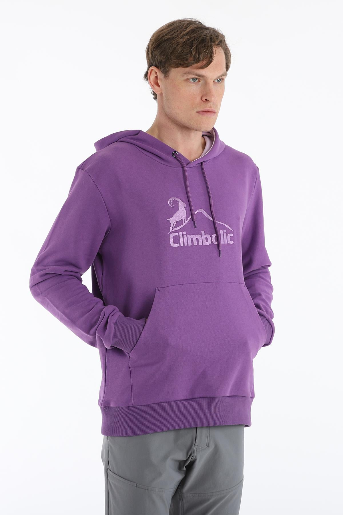 Climbolic Bronze Kapüşonlu Unisex Sweatshirt