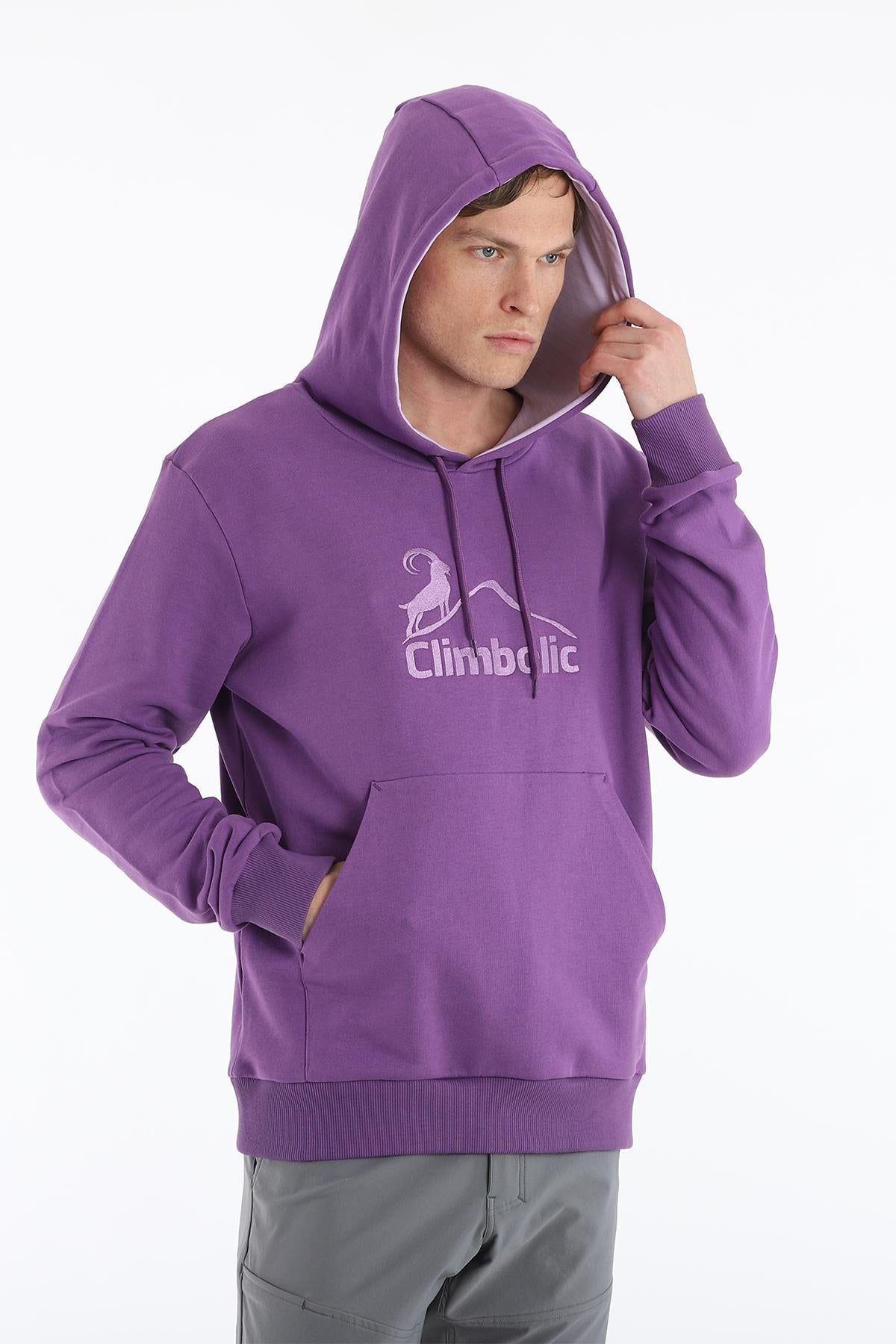 Climbolic Bronze Kapüşonlu Unisex Sweatshirt