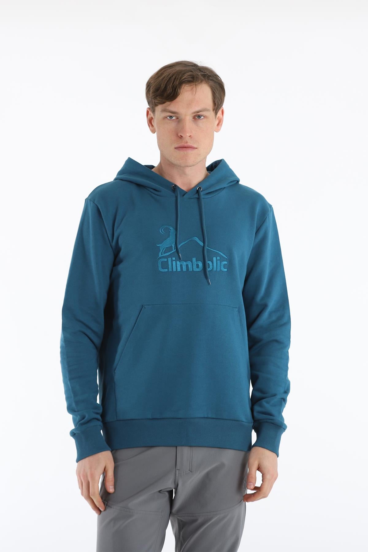 Climbolic Bronze Kapüşonlu Unisex Sweatshirt