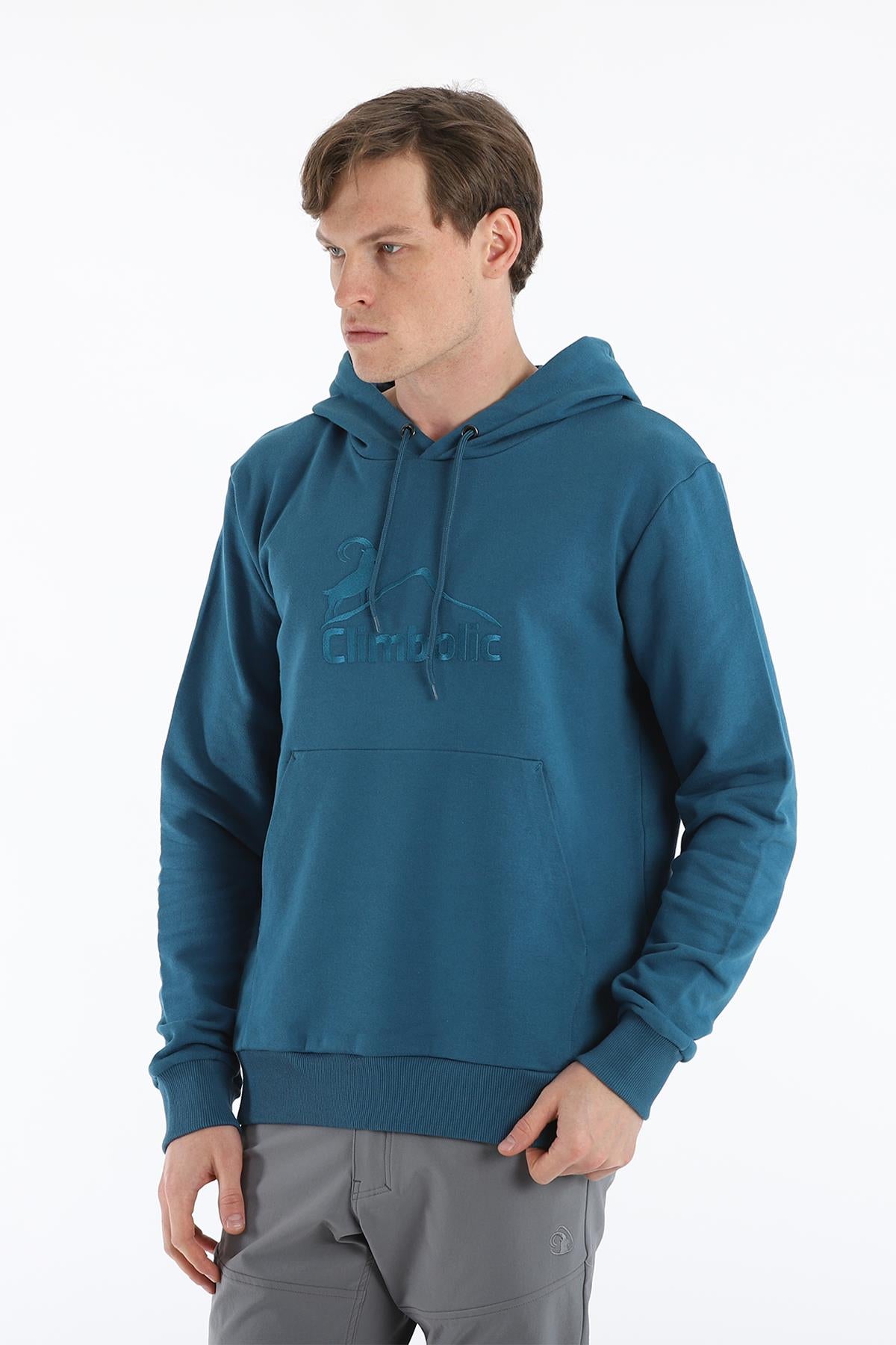 Climbolic Bronze Kapüşonlu Unisex Sweatshirt