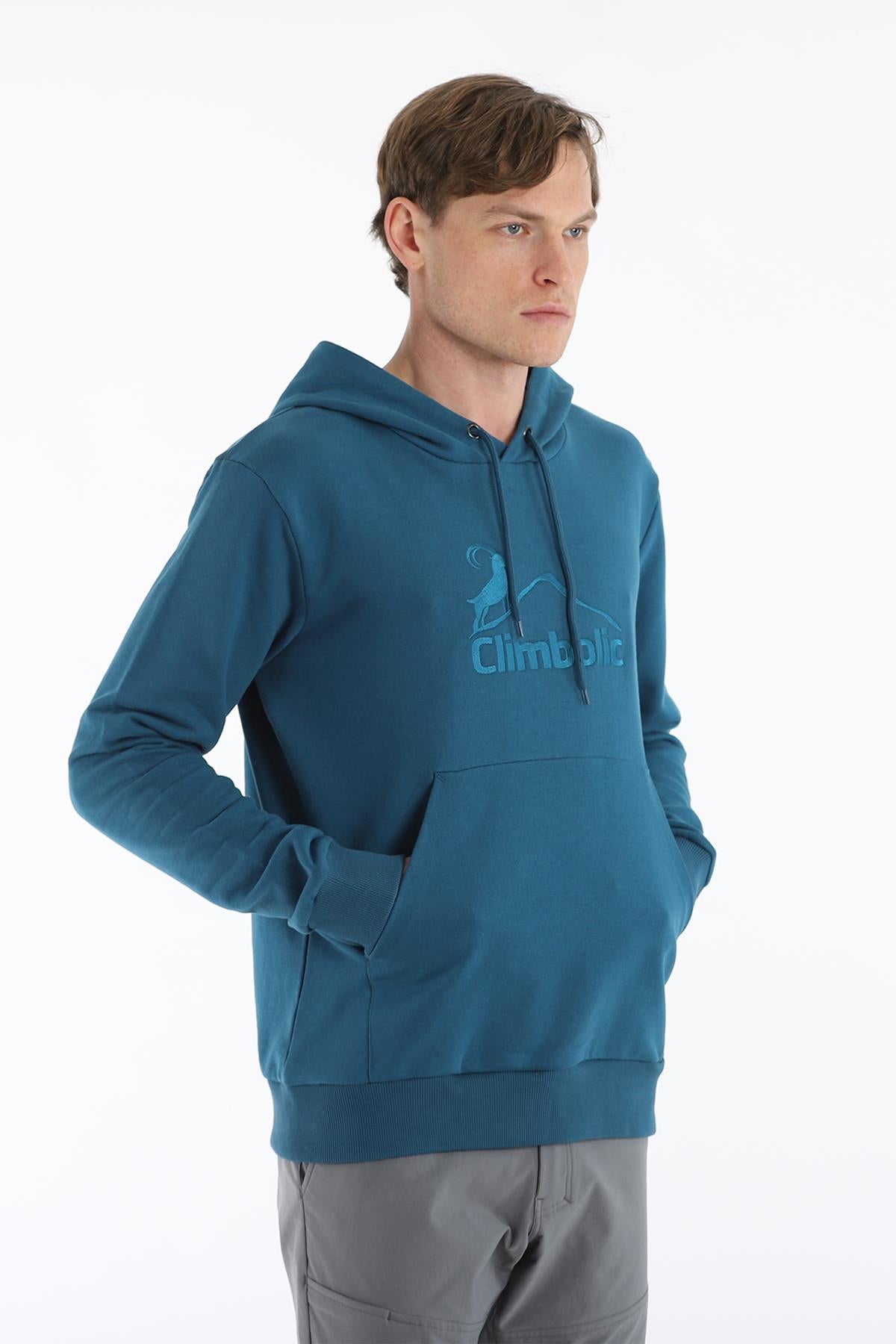 Climbolic Bronze Kapüşonlu Unisex Sweatshirt