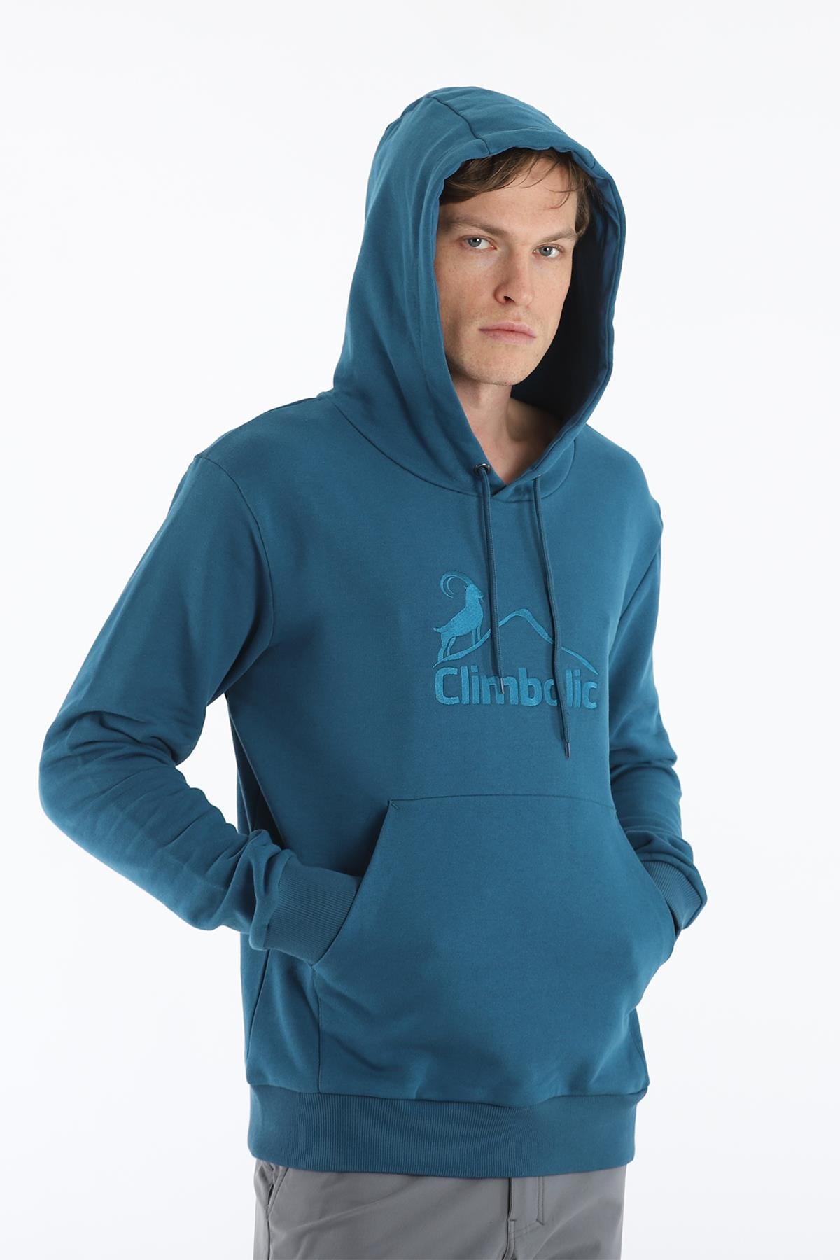 Climbolic Bronze Kapüşonlu Unisex Sweatshirt