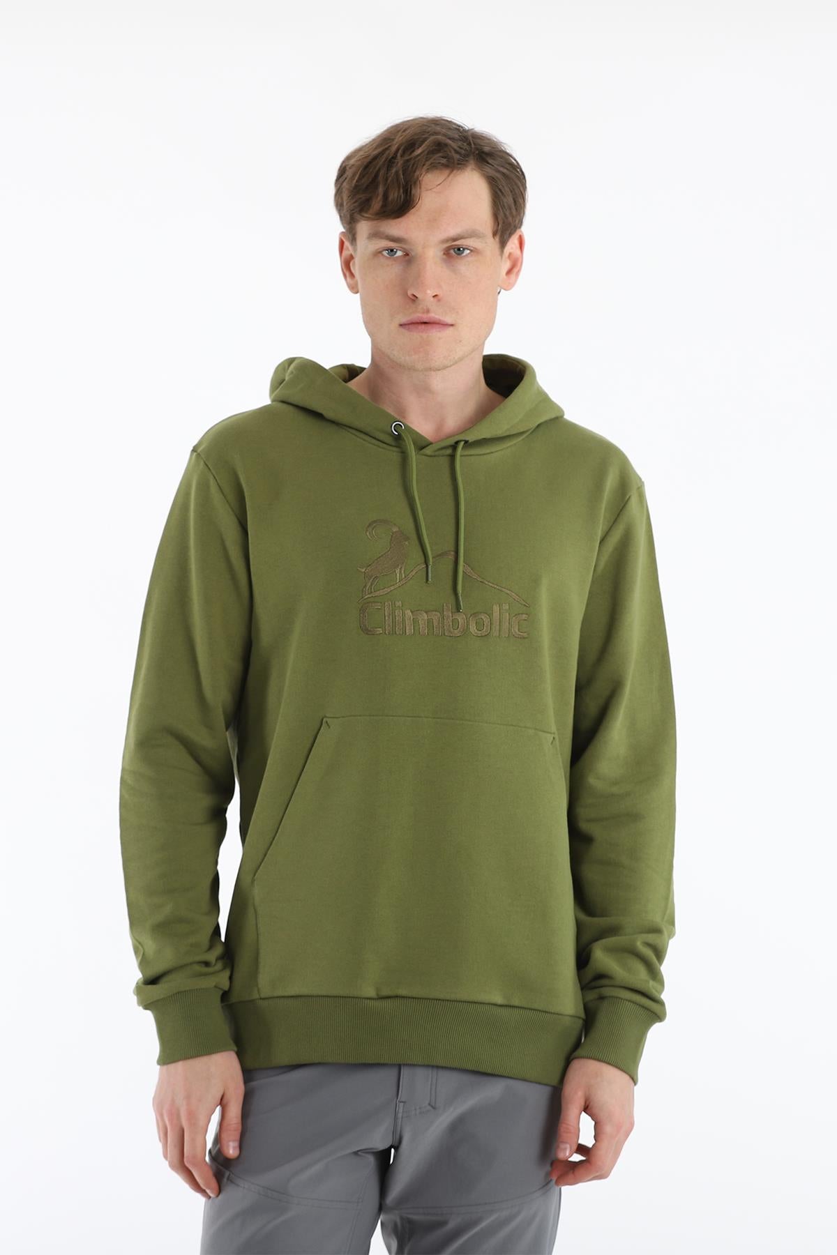 Climbolic Bronze Kapüşonlu Unisex Sweatshirt