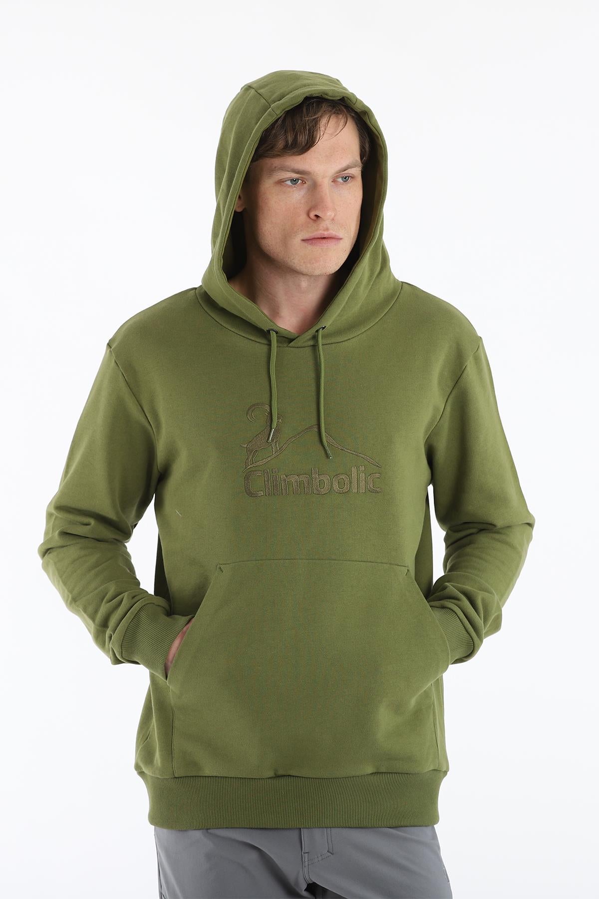 Climbolic Bronze Kapüşonlu Unisex Sweatshirt