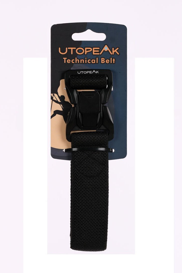 Utopeak Climbing Elastik Siyah Kemer