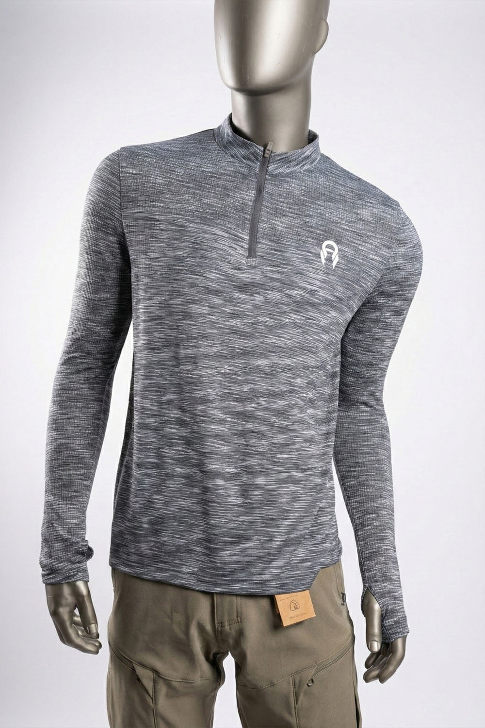 Larimo Half Zip Long Sleeve Uzun Kollu Yarım Fermuarlı Performance T-Shirt