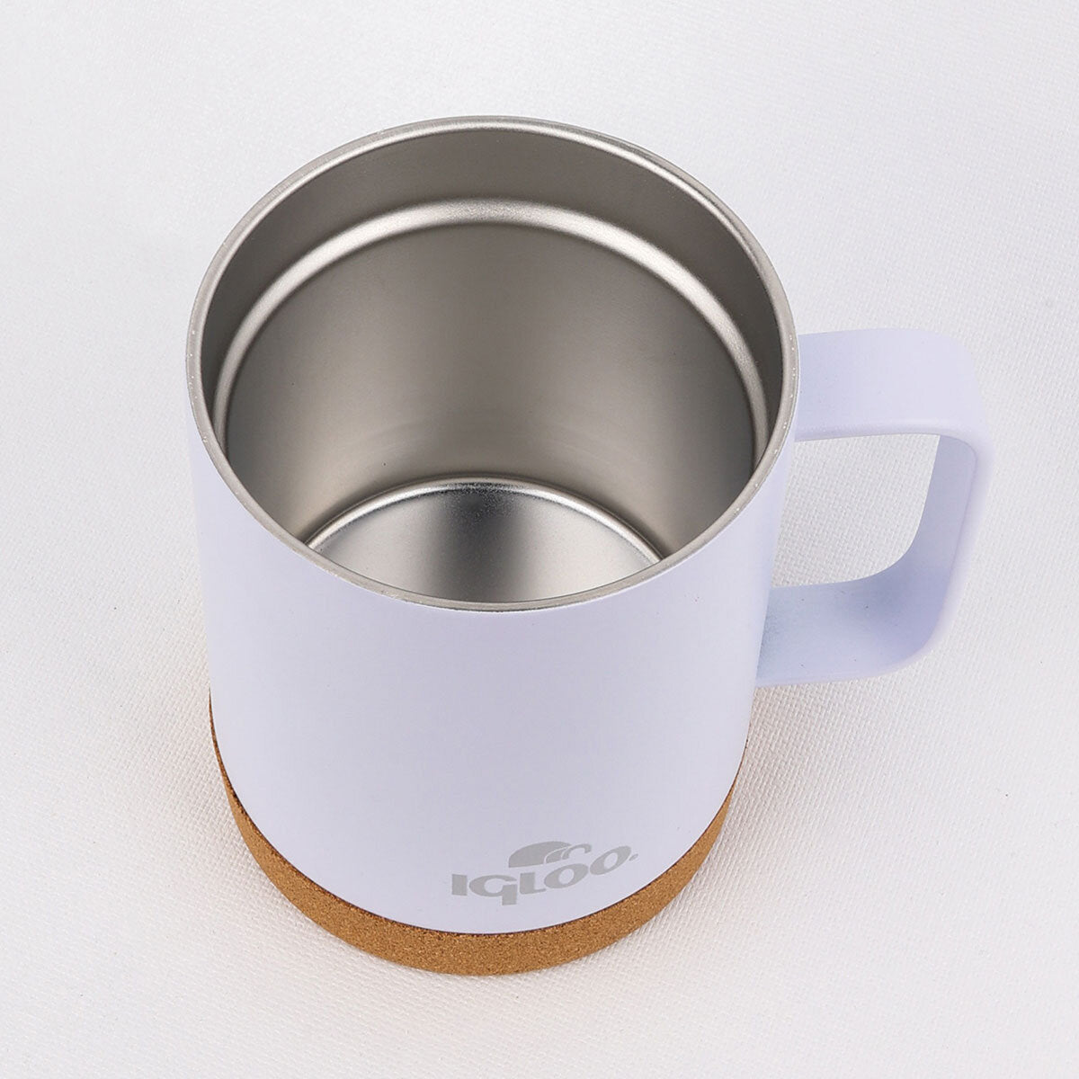 Igloo Cork Mug 350ml-BEYAZ