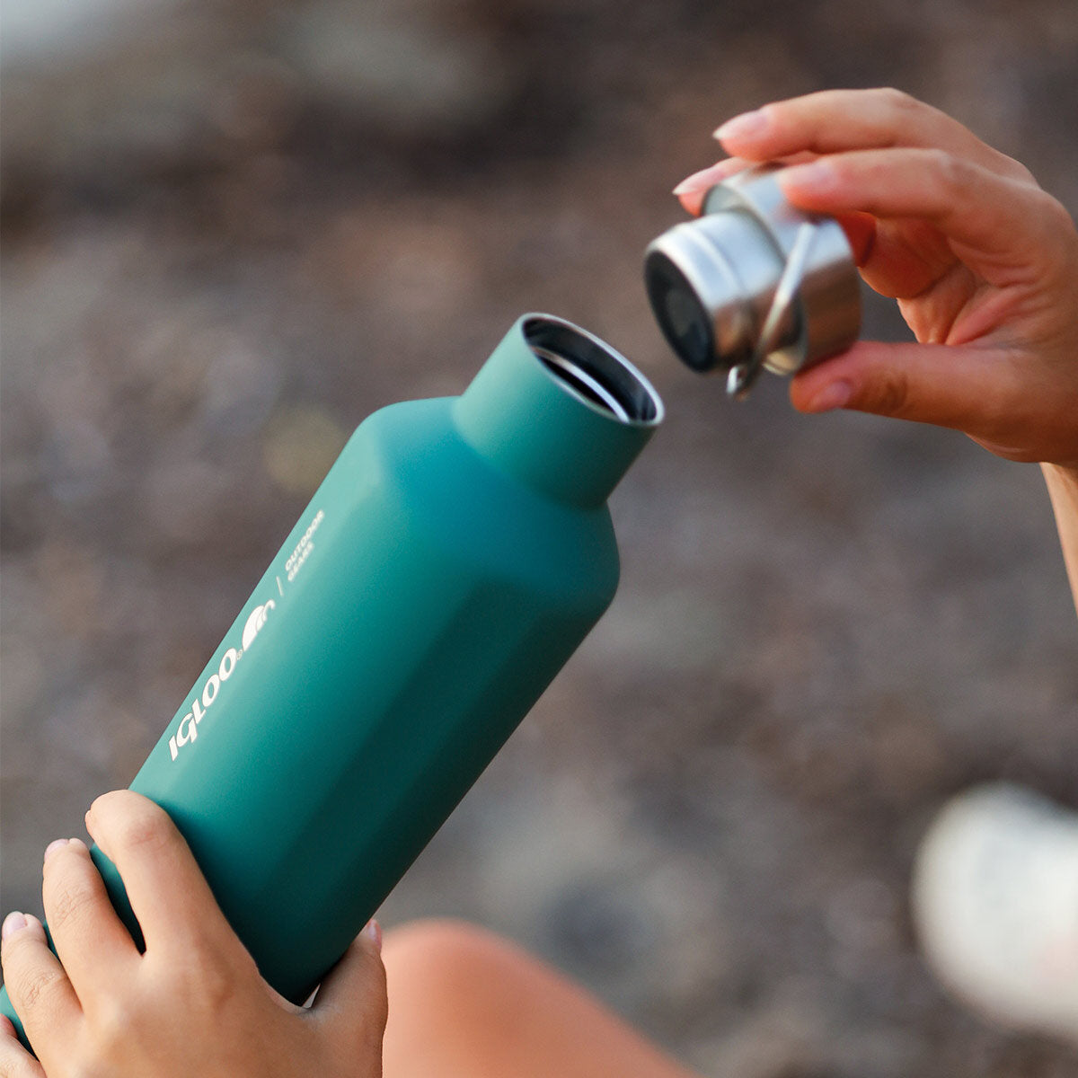 Igloo Pentagon Termos 750ml-YEŞİL