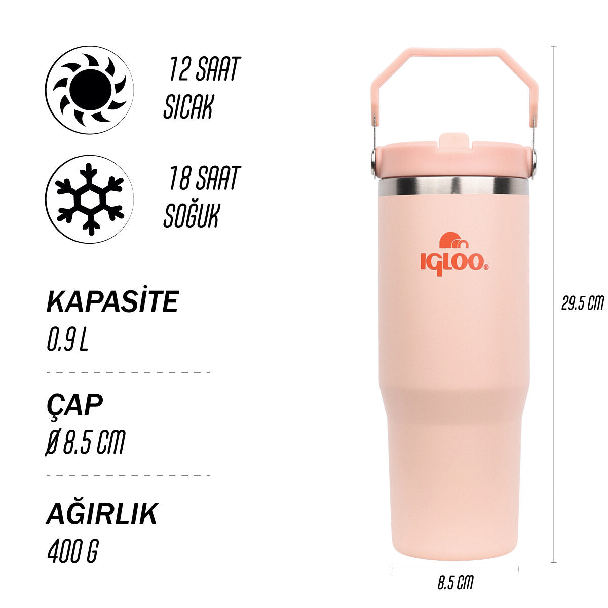 Igloo Powder Termos 900ml-SOMON