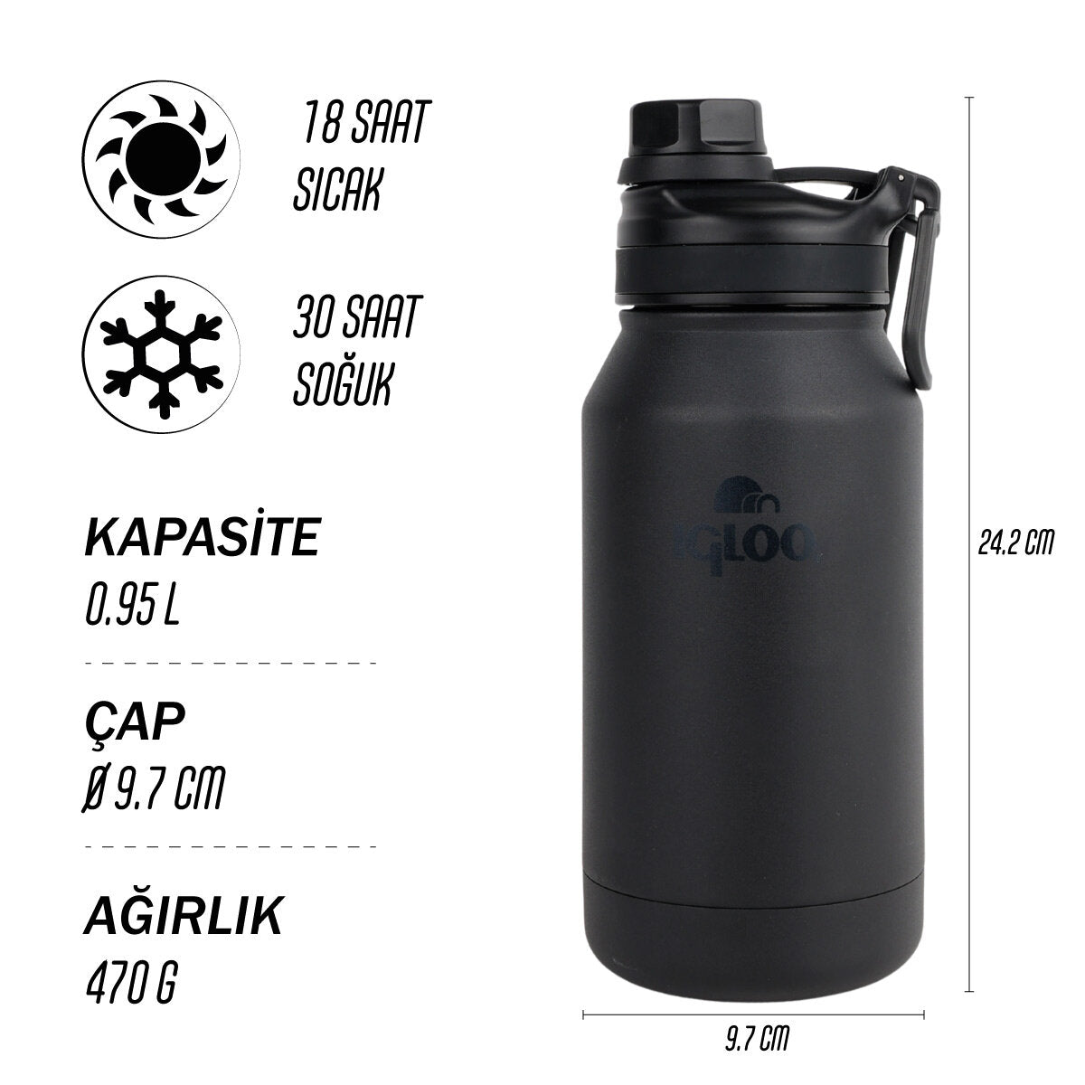 Igloo Sportsman Thermos 950ml.