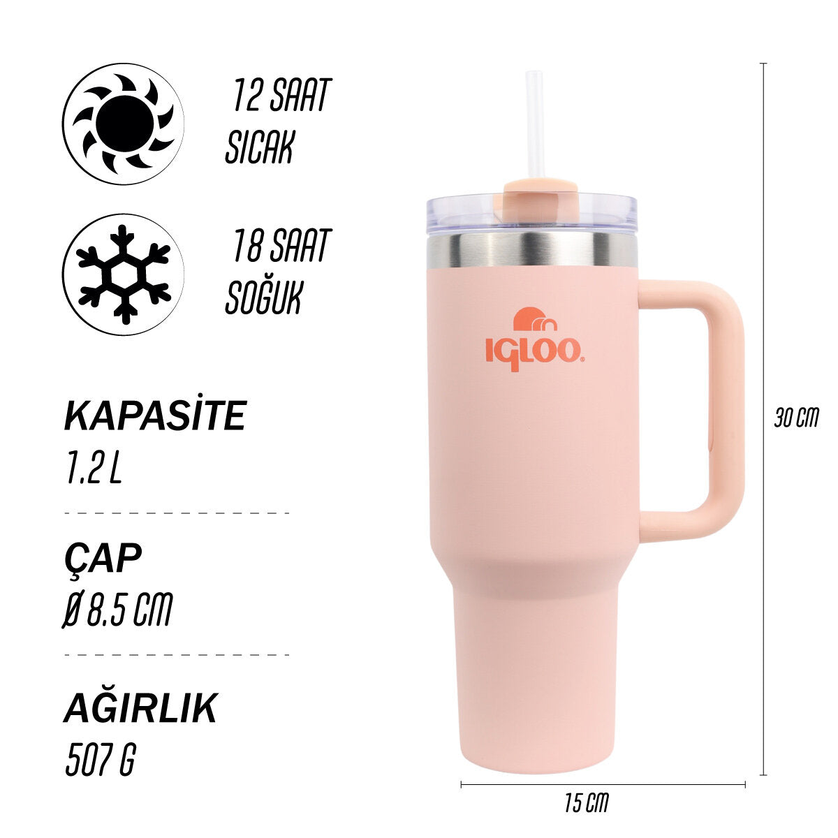 Igloo Stadler Thermo-Mug 1.2 Litre-SOMON