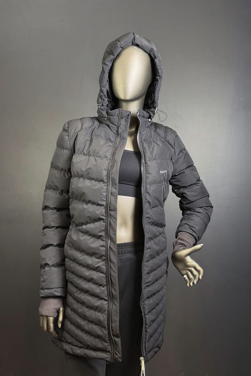 Shinzone Kadın Uzun Şişme Mont