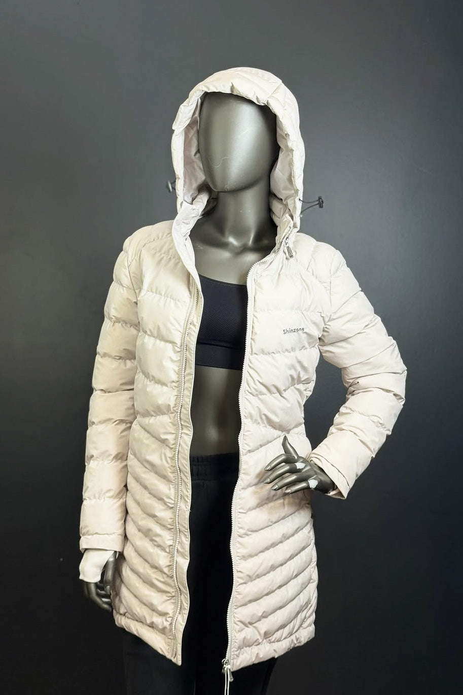 Shinzone Kadın Uzun Şişme Mont