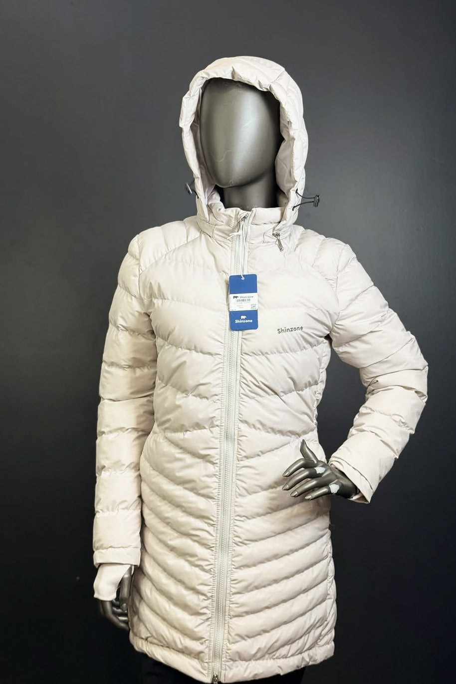 Shinzone Kadın Uzun Şişme Mont