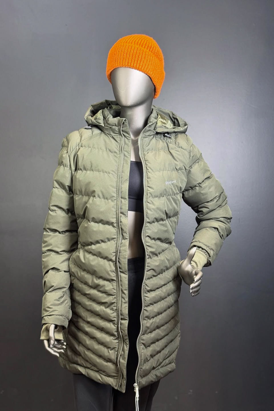 Shinzone Kadın Uzun Şişme Mont