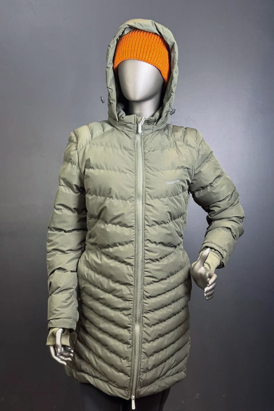 Shinzone Kadın Uzun Şişme Mont