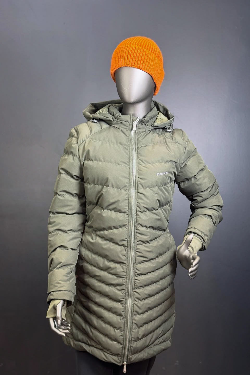 Shinzone Kadın Uzun Şişme Mont