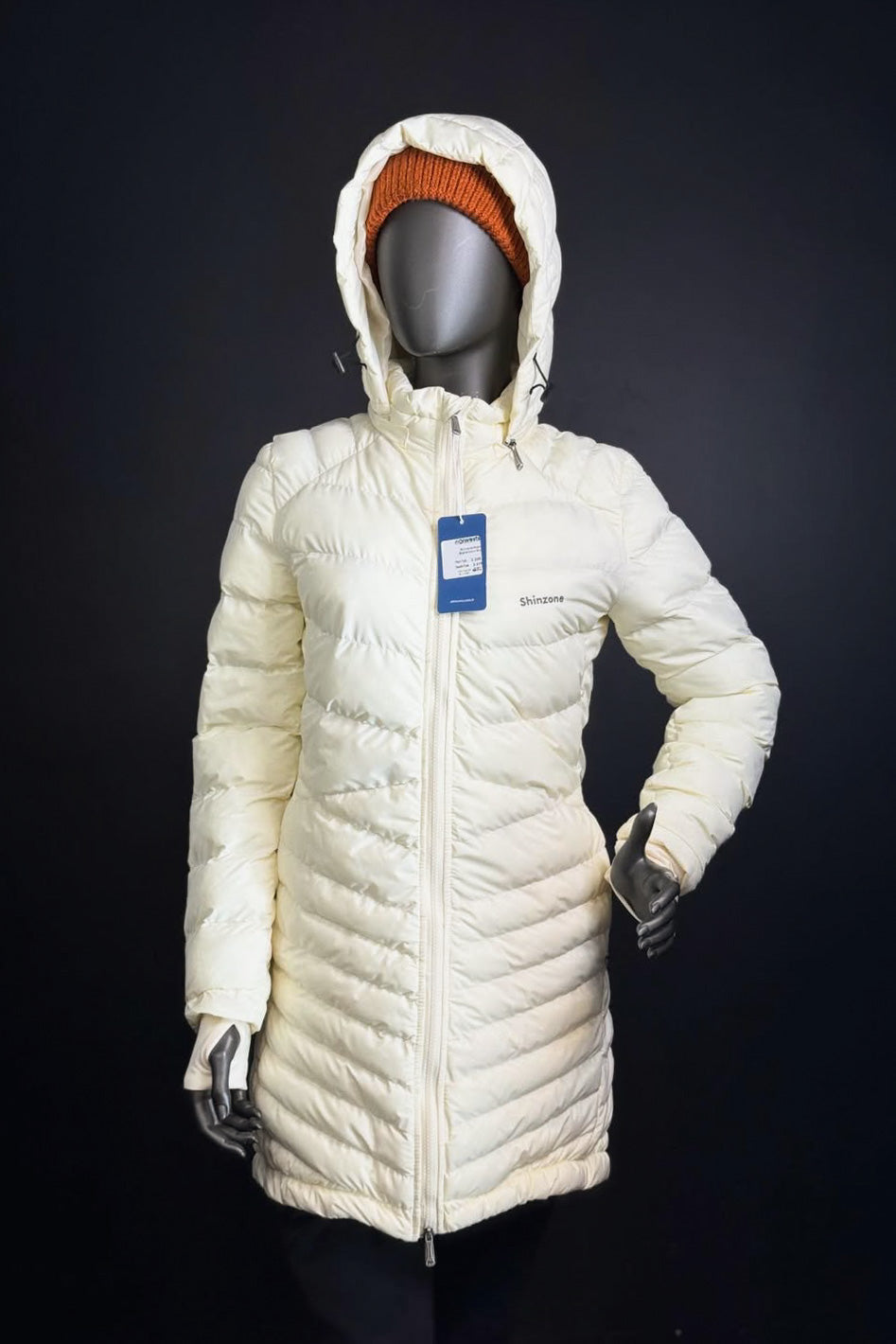 Shinzone Kadın Uzun Şişme Mont