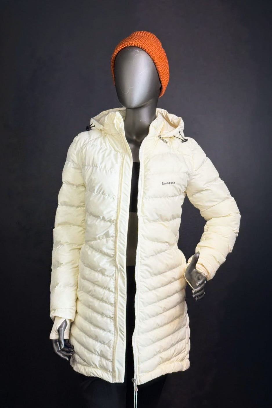 Shinzone Kadın Uzun Şişme Mont