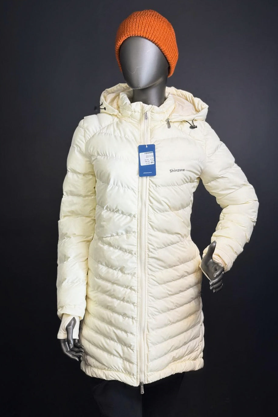 Shinzone Kadın Uzun Şişme Mont