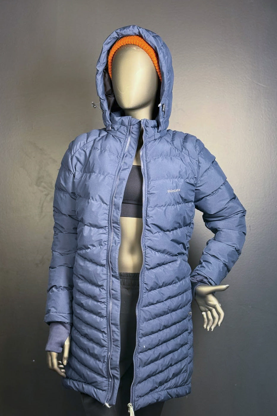 Shinzone Kadın Uzun Şişme Mont