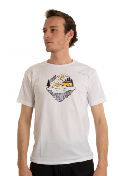 Utopeak Woswos Kamp Beyaz T-shirt